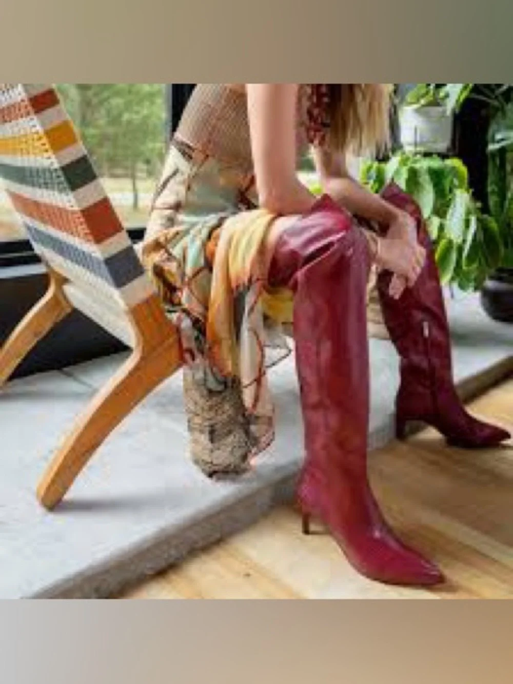 Sam Edelman Ursula Leather Over the Knee Boot